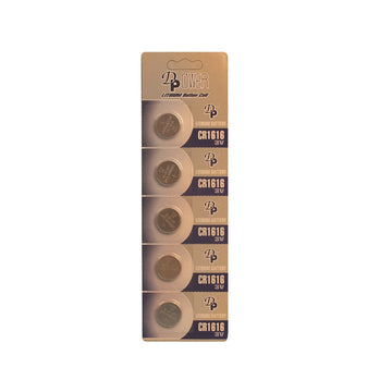 Pile lithium 3vcc 50mah (5 pcs cr1616) bouton alimentation