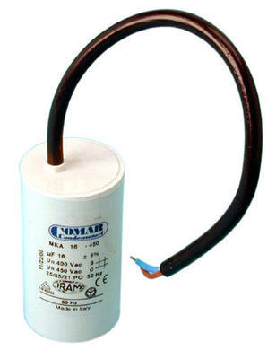 16 µf condensateur pompe de piscine (16 mf) 450v à cable condo demarrage moteur - ECLATS DESTOCKAGE