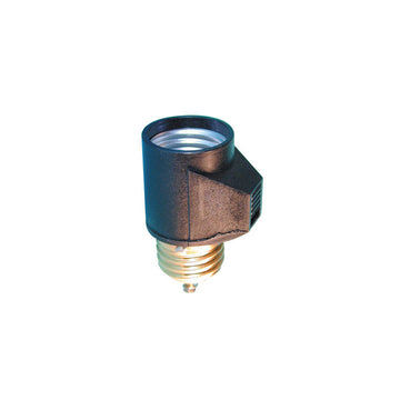 Douille e27 adaptateur eclairage 220v interrupteur crepusculaire hl5 cellule photo electrique