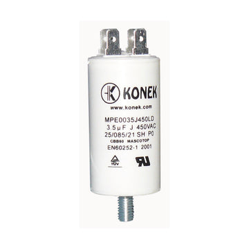 Condensateur 3.5mf 3.5 mf micro farad 450v double cosse faston condo demarrage moteur CBB60