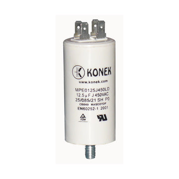 Condensateur 12.5µf 12.5 mf µf micro farad cbb60 400v 450v 500v condo demarrage moteur cosse am