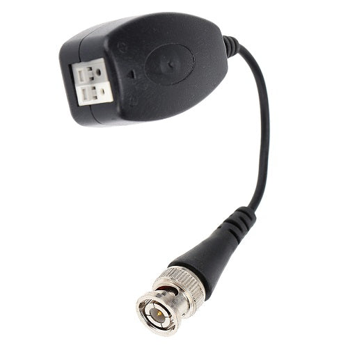 2 adaptateurs BNC Mâle 2 broches Camera bornier Coaxial Balun Vidéo CCTV - ECLATS DESTOCKAGE
