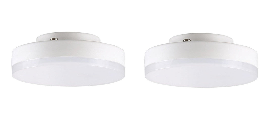 2 Ampoules eclairage led gx53 9w equivalente 28W 110v 220v 240v lumiere blanc chaud ECLATS DESTOCKAGE