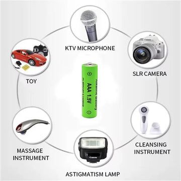 2 Batterie rechargeable 1.2v 3800mah aaa lr03 nr3c accumulateur compatible 1200ma 2000ma 3000ma ECLATS DESTOCKAGE