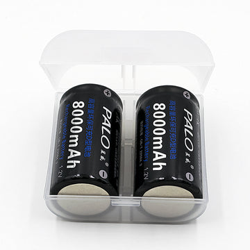2 batterie rechargeable accu lr20 1.2v 4.5a 5a 5000ma 8a 8000a nr20c r20 type d am1 nimh - ECLATS DESTOCKAGE