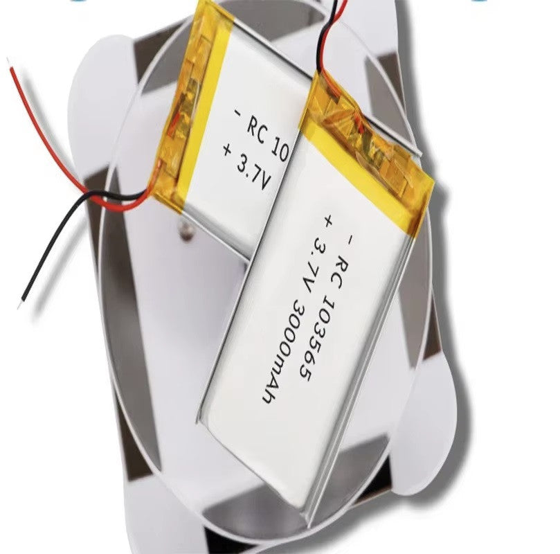 2 Batterie rechargeable lipo akku 3,7v 3000mah accumulateur accu Li-polymer helicoptere avion 103565 ECLATS DESTOCKAGE