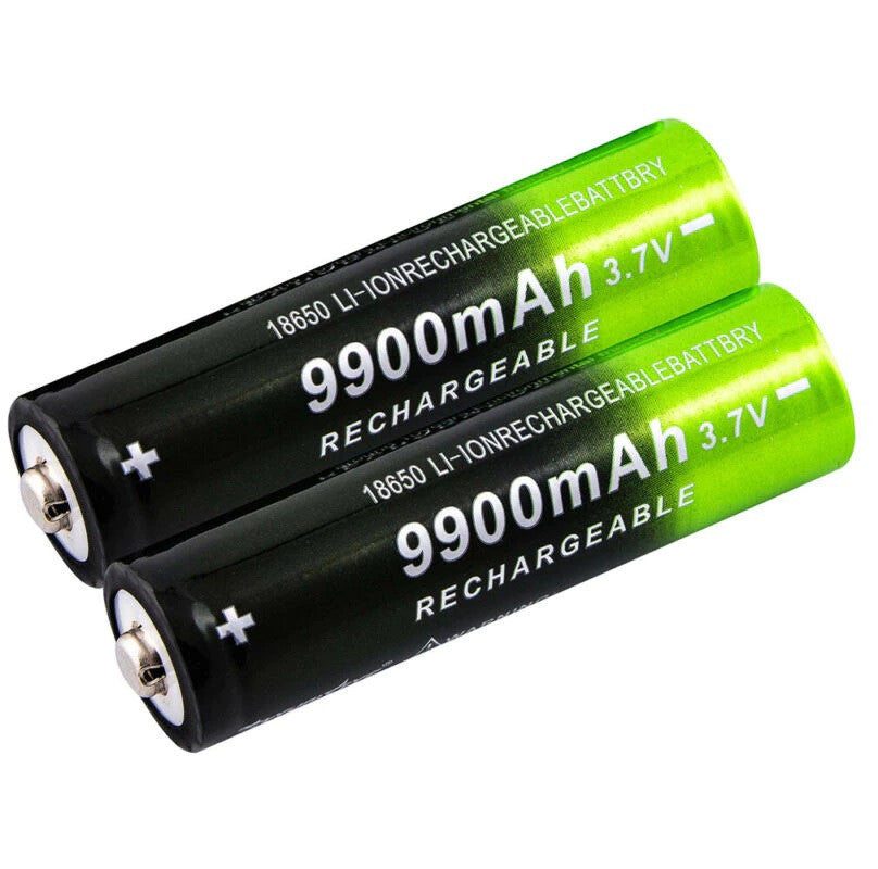 2 batteries rechargeable ultrafire 18650 3.7v 3000mah 3a li-ion pour lampe torche tled3wz - ECLATS DESTOCKAGE