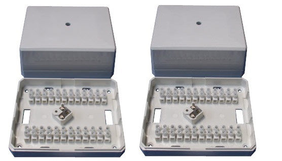 2 Boite jonction autoprotegee pvc bj26 derivation 24 plots jb30 boitier raccordement alarme telephonie ECLATS DESTOCKAGE