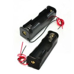 2 Boitier Bloc Coupleur Support de 1 Batterie Pile rechargeable 18650 3.7v pour helicoptere jouet - ECLATS DESTOCKAGE