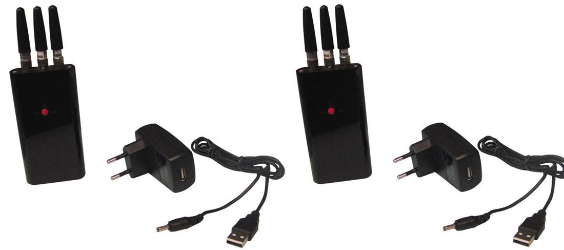 2 Brouilleur telephone portable gsm 2g portee 10m anti smartphone iphone blackberry phs cdma ECLATS DESTOCKAGE