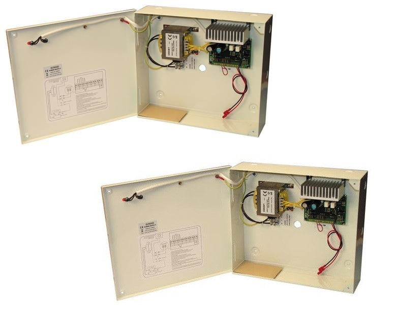2 Chargeur accumulateur batterie rechargeable 220vca/13.8vcc 220v 12v 13.8v 5a en 60950 coffre metal ECLATS DESTOCKAGE