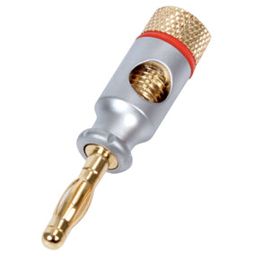 2 fiches banane blindées avec contacts or 24k hqs sbc001 ECLATS DESTOCKAGE
