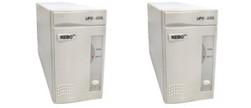 2 Onduleur electrique 220vca 300va ups300l livré sans batterie rechargeable 12V4ups ECLATS DESTOCKAGE
