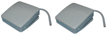 2 Interrupteur Pedale alarme pied anti panique 110v 220v 10a no/nf bs-ps83 agression securite banque bijouterie ECLATS DESTOCKAGE