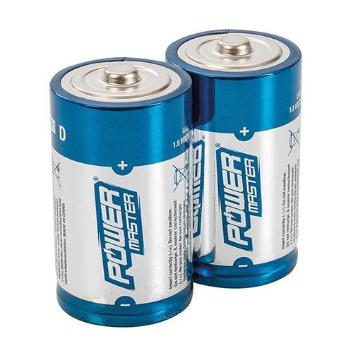 2 pile 1.5v alcaline electrique d r20 lr20 alimentation lr20c - ECLATS DESTOCKAGE