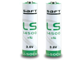 2 pile lithium ls 14500 saft aa 3.6v 2450mah er6h ltc17c tl5104 er6aa ls14500c ls14500 cr14505 ECLATS DESTOCKAGE