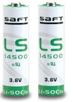 2 pile saft lithium ls14500 souder aa cr14505 er14505 ls-14500 er6h ls14500c ltc17c 3.6v 2400mah ECLATS DESTOCKAGE