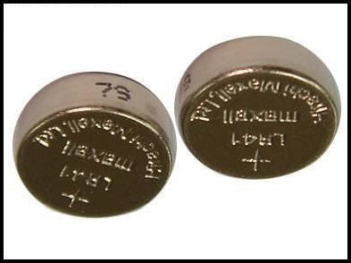 2 Piles 38mah 1.55v 392s d392 392 sr41w sr41 392 ag3 lr41 l736 v392c telecommande - ECLATS DESTOCKAGE