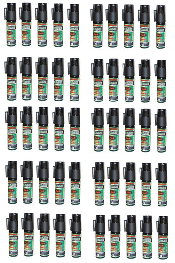 50 aerosol bombe de defense 17ml 25ml GPPM pepper incapacitant neutralise ECLATS DESTOCKAGE
