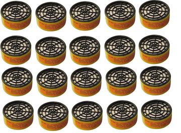 20 Cartouche carbone filtre risque chimique filtre rc203 protection masque a gaz mg ECLATS DESTOCKAGE