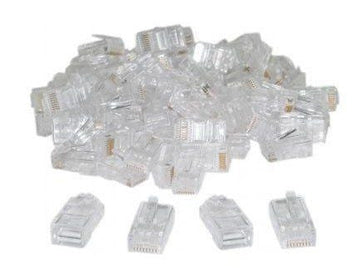 20 fiches rj45 plug cristal 8p/8c reseau télephonique internet plug lan connecteur etherne ECLATS DESTOCKAGE