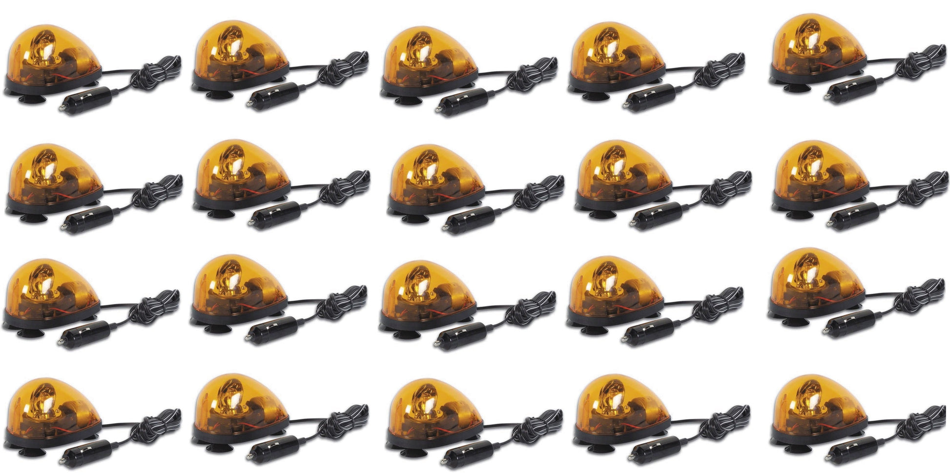 20 Gyrophares ventouse 12v girophare v16 dgt rotatif eclairage lumiere orange feu tournant haa65a ECLATS DESTOCKAGE