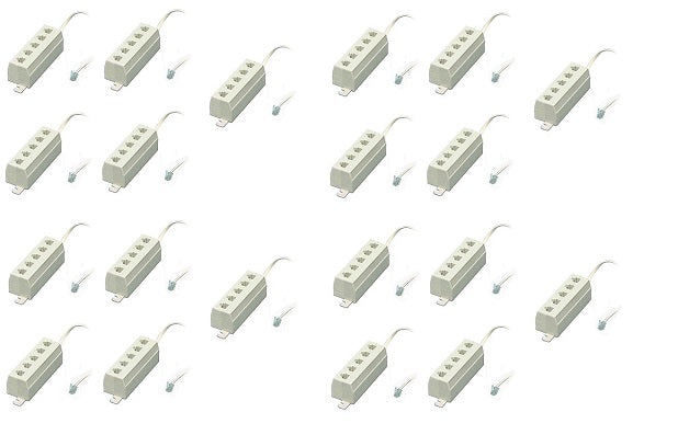 20 multiprises repartiteur telephonique rj11 mâle vers 5 rj11 tel-0030 femelles prise telephone ECLATS DESTOCKAGE