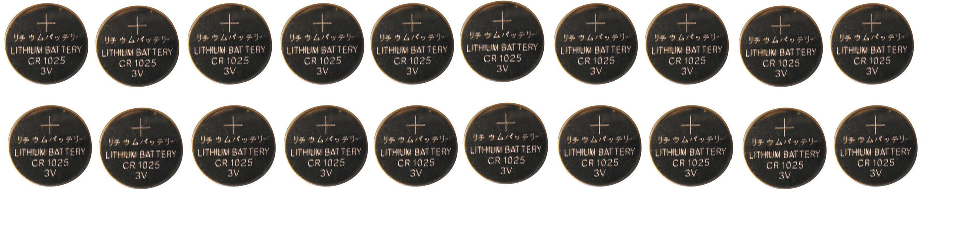 20 pile bouton lithium 3vcc 30mah cr1025 alimentation tension 3v cr1025c cr1025c ECLATS DESTOCKAGE