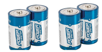 4 piles electrique 1.5v alcaline lr20 d r20 am1 13a e95 mn130 alimentation batterie ECLATS DESTOCKAGE