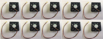 20 Ventilateur 12v 60mm 60x60x15mm connecteur 3 pins 12 volt ordinateur pc ECLATS DESTOCKAGE