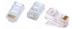 200 fiches rj45 plug cristal 8p/8c reseau télephonique internet plug lan connecteur ECLATS DESTOCKAGE