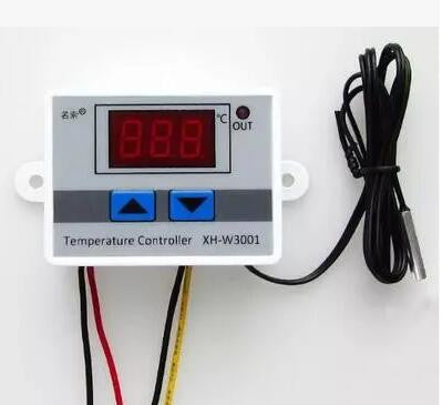 Thermometre 220v relais 10a DM-W3001 Contrôleur de température 3 chiffres à LED pour thermostat Arduino avec sonde NTC ECLATS DESTOCKAGE