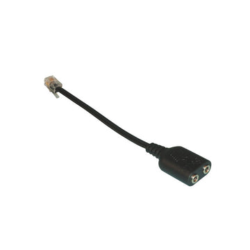 Adaptateur casque telephone rj2 rj9 jack 3,5mm microphone micro pour cisco ip voip