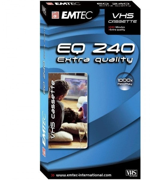 24 cassette vhs video m Emtec 240 minutes 4 heures max-e240mp24 ECLATS DESTOCKAGE