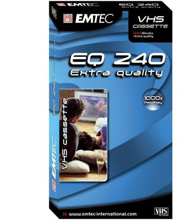 24 cassette vhs video m Emtec 240 minutes 4 heures max-e240mp24 ECLATS DESTOCKAGE