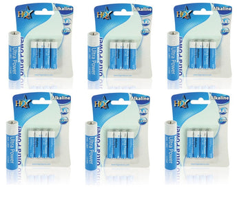 24 piles alkalines lr03 aaa 1.5v 1100mah mn2400 r03p lr3 sum4 hp16 am4 lr03c/24 ECLATS DESTOCKAGE