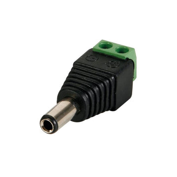 1 Fiche adaptateur cc 5.5 x 2.1mm male vers connexion a vis 1 pcs cd022