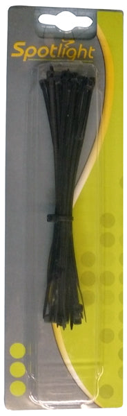 25 collier serrage risland 140mm x 3.5 nylon noir wrap fixation cable fil rizland ECLATS DESTOCKAGE
