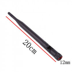 Antenne wifi 5 db 6dbi 2.4ghz rp-sma omni directionnel pour routeur point d accès WiFi