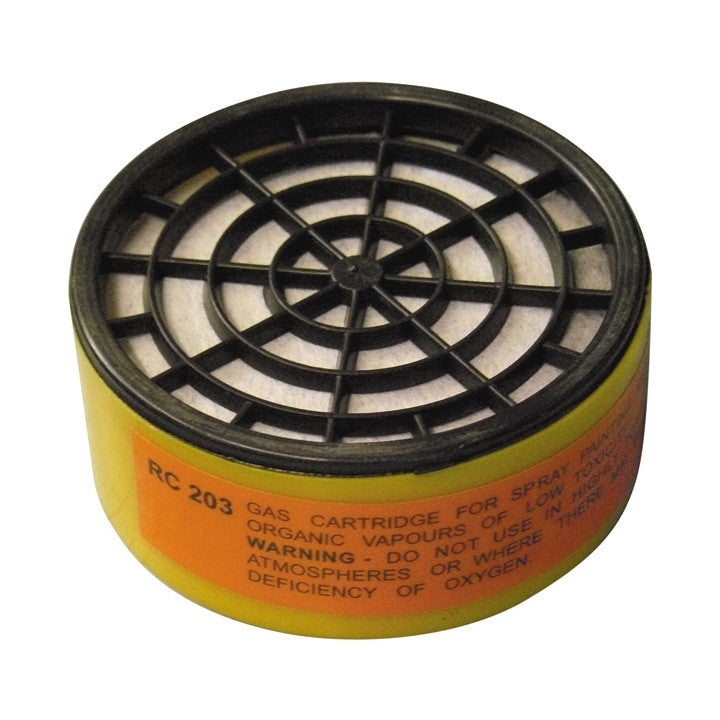 Cartouche filtre au carbone risque chimique rc203 protection masque a gaz mg