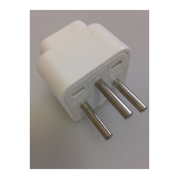 Adaptateur secteur voyage israel 3 plots rond avec terre palestine connecteur