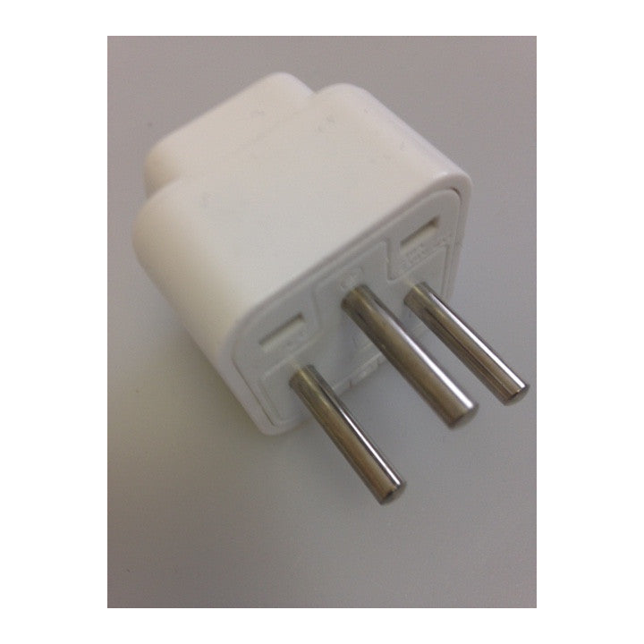 Adaptateur secteur voyage israel 3 plots rond avec terre palestine connecteur