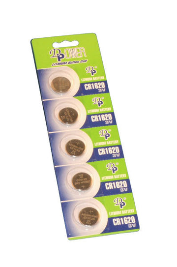 2.Pile bouton lithium 3v 70mah (blister 5pcs cr1620) hq cr1620 alimentation accu 3vcc cr1620c 5009lc ECLATS DESTOCKAGE