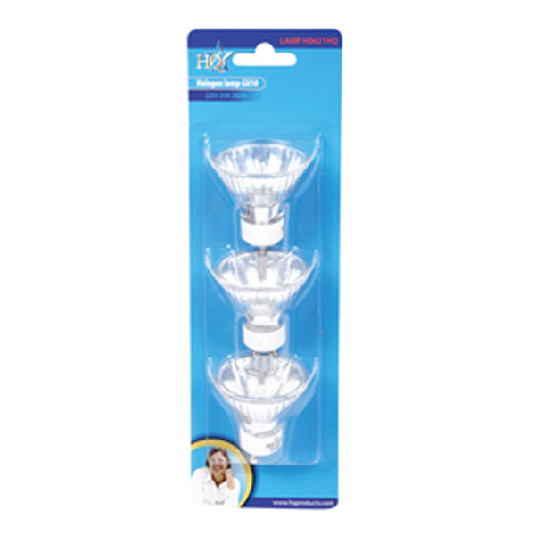 3 ampoule halogene gu10 20w 220v 18w 230v 25w 240v 2000h lamp h0621hq eclai0rage lumiere ECLATS DESTOCKAGE