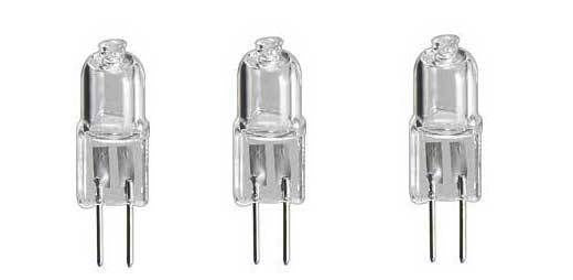 3 ampoule halogene transparente 10w 12v g4 lampe electrique 7w lamp h012hq ECLATS DESTOCKAGE