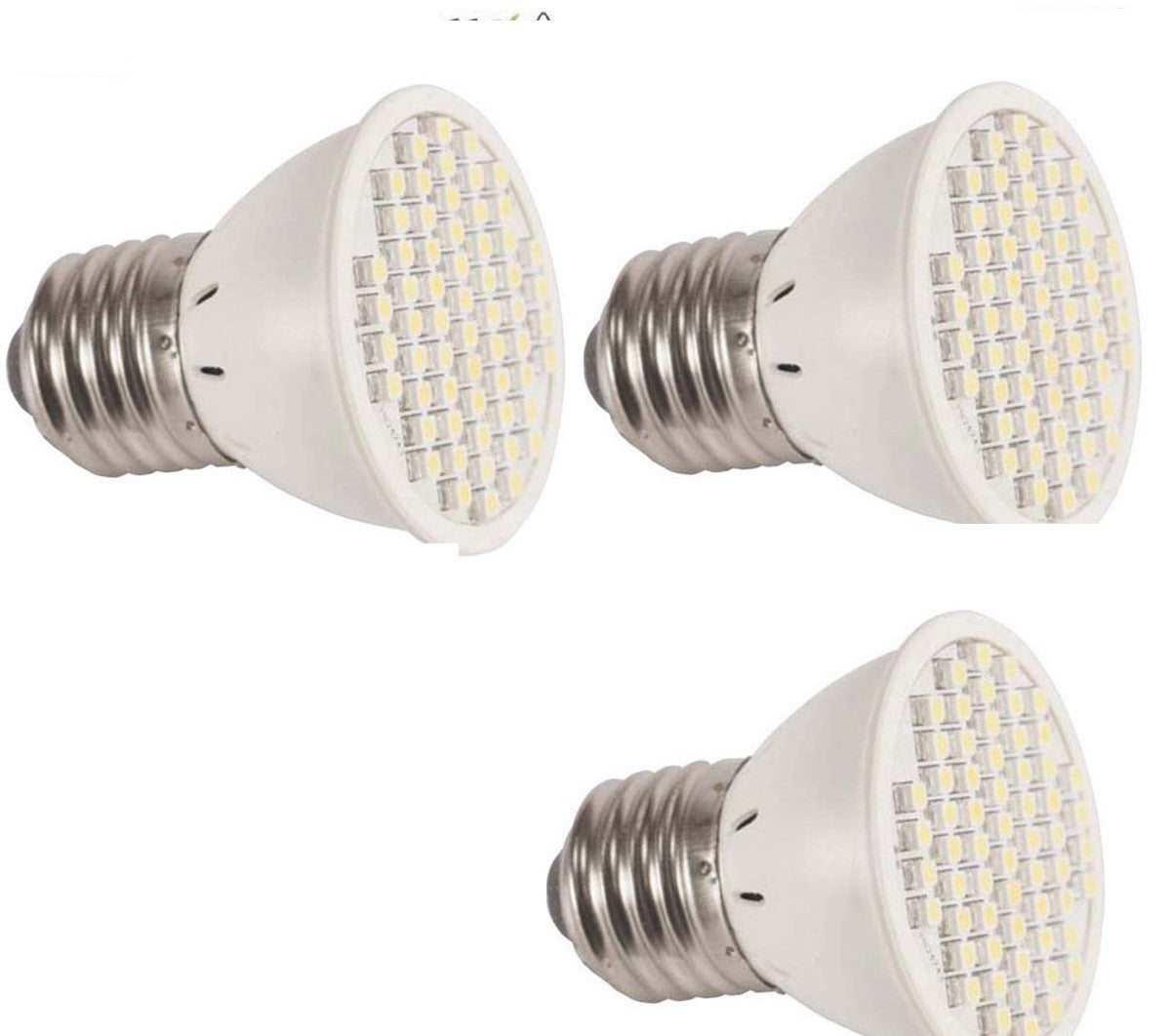 3 ampoules e27 220v 60 led 2.5w 3w 3.5w eclairage 40w 45w lampe 230v lumiere blanc chaud 240v ECLATS DESTOCKAGE