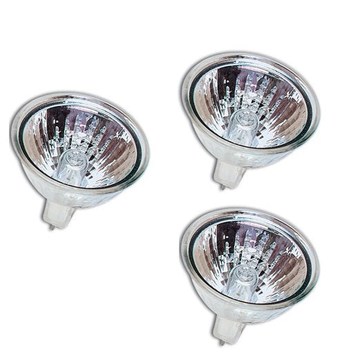 3 ampoules halogene 20w 12v mr16 blanc gu5.3 eclairage electrique dichroïque ECLATS DESTOCKAGE