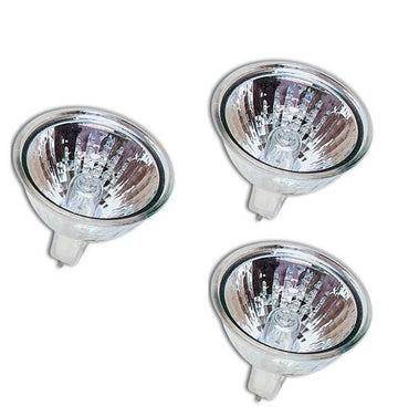 3 ampoules halogene 20w 12v mr16 blanc gu5.3 eclairage electrique dichroïque ECLATS DESTOCKAGE