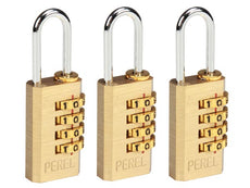 3 cadenas 20mm 4 chiffres code numero combinaison fermeture ouverture securisee antivols slkcset