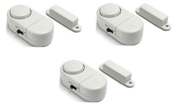 3 contacts de porte intrusion sonnette appartement cave garage alarme ECLATS DESTOCKAGE